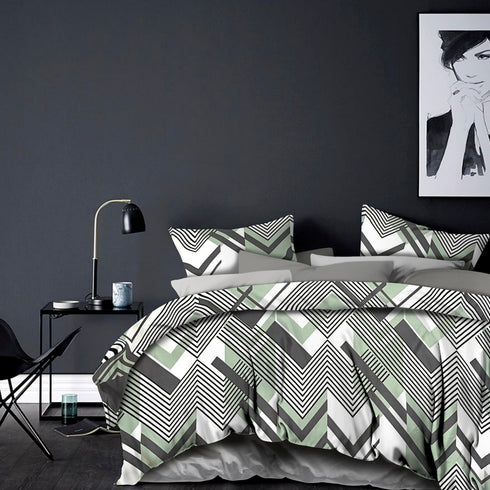 Cosmic Imported King Size Bed sheet set with 2 Pillow Covers by Florida
